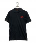 adidasアディダス）の古着「ポロシャツ」｜ブラック