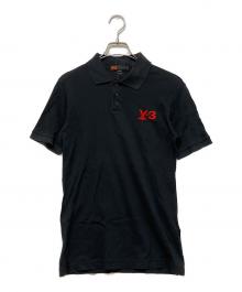 adidas（アディダス）の古着「ポロシャツ」｜ブラック