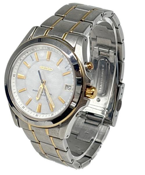 SEIKO（セイコー）SEIKO (セイコー) 腕時計 ホワイトの古着・服飾アイテム