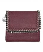 STELLA McCARTNEYステラマッカートニー）の古着「3つ折り財布 / ファラベラ」｜ワインレッド