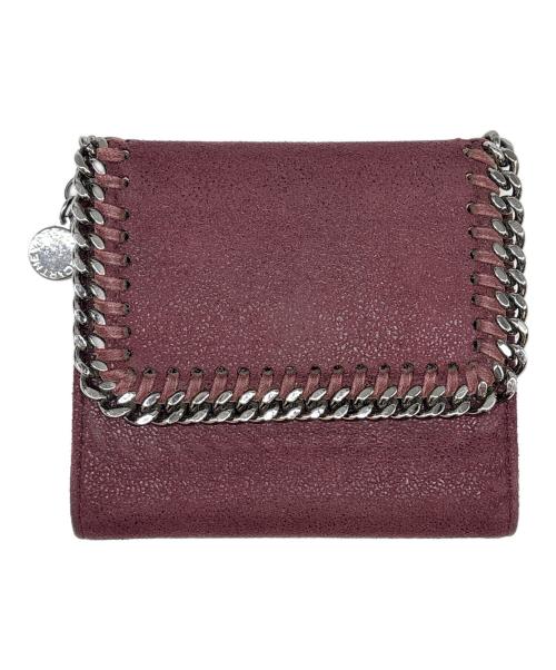 STELLA McCARTNEY（ステラマッカートニー）STELLA McCARTNEY (ステラマッカートニー) 3つ折り財布 / ファラベラ ワインレッドの古着・服飾アイテム