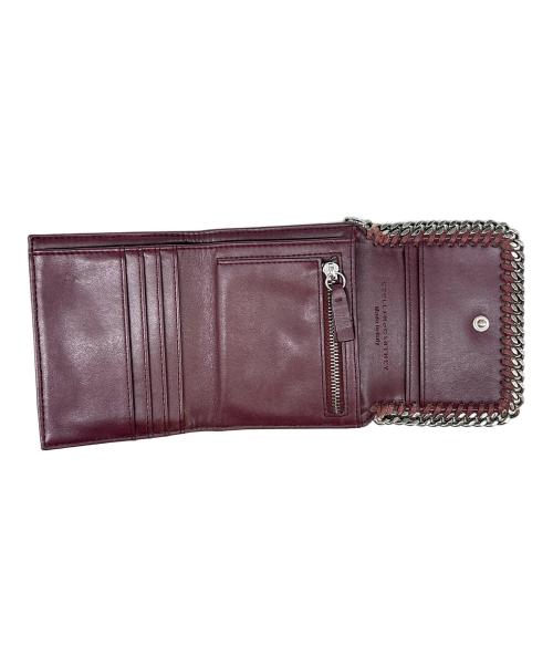 STELLA McCARTNEY（ステラマッカートニー）STELLA McCARTNEY (ステラマッカートニー) 3つ折り財布 / ファラベラ ワインレッドの古着・服飾アイテム