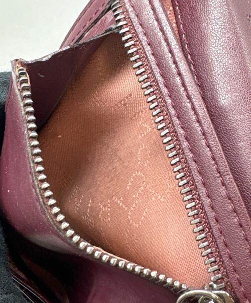 STELLA McCARTNEY（ステラマッカートニー）STELLA McCARTNEY (ステラマッカートニー) 3つ折り財布 / ファラベラ ワインレッドの古着・服飾アイテム