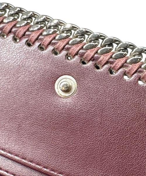 STELLA McCARTNEY（ステラマッカートニー）STELLA McCARTNEY (ステラマッカートニー) 3つ折り財布 / ファラベラ ワインレッドの古着・服飾アイテム