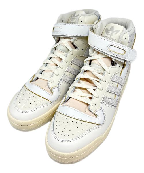 adidas（アディダス）adidas (アディダス) ハイカットスニーカー / FORUM 84 HIGH(フォーラム 84 ハイ) アイボリー サイズ:US 10の古着・服飾アイテム