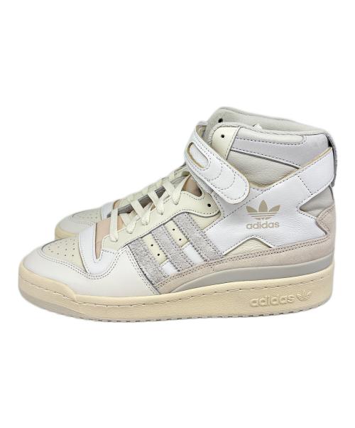 adidas（アディダス）adidas (アディダス) ハイカットスニーカー / FORUM 84 HIGH(フォーラム 84 ハイ) アイボリー サイズ:US 10の古着・服飾アイテム