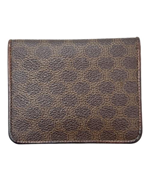 CELINE（セリーヌ）CELINE (セリーヌ) パスケース / マカダム ブラウンの古着・服飾アイテム