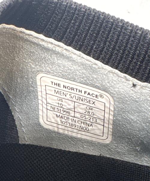 THE NORTH FACE（ザ ノース フェイス）THE NORTH FACE (ザ ノース フェイス) ニットスニーカー / ベロシティ ニット ブラック サイズ:US 10の古着・服飾アイテム