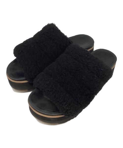 UGG（アグ）UGG (アグ) サンダル ブラック サイズ:22.5㎝の古着・服飾アイテム