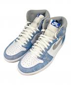 NIKEナイキ）の古着「スニーカー / AIR JORDAN1 HIGH(エア ジョーダン 1 ハイ)」｜スカイブルー×ホワイト