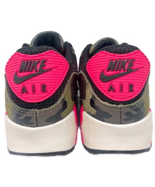 NIKE（ナイキ）NIKE (ナイキ) スニーカー / AIR MAX 90 PRM(ナイキ エア マックス 90 プレミアム) オリーブ×ピンク サイズ:US 9の古着・服飾アイテム