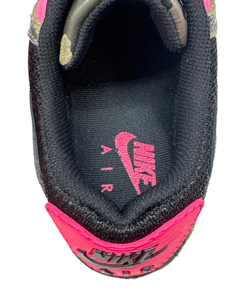 NIKE（ナイキ）NIKE (ナイキ) スニーカー / AIR MAX 90 PRM(ナイキ エア マックス 90 プレミアム) オリーブ×ピンク サイズ:US 9の古着・服飾アイテム