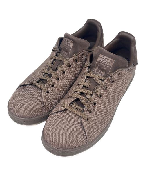 adidas（アディダス）adidas (アディダス) スニーカー /	STANSMITH(スタンスミス)  ブラウン サイズ:US 9 1/2の古着・服飾アイテム