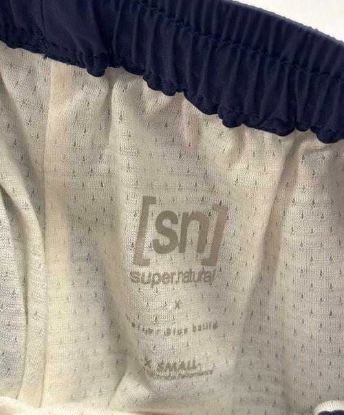 super.natural（スーパーナチュラル）super.natural (スーパーナチュラル) ATELIER BLUE BOTTLE (アトリエ ブルー ボトル) ネオウールパンツ ネイビー サイズ:XSの古着・服飾アイテム