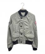 CANADA GOOSEカナダグース）の古着「Faber Bomber Jacket」｜カーキ
