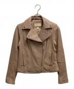 MICHAEL KORSマイケル・コース）の古着「ダブルライダースジャケット」｜ピンク