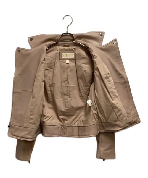 MICHAEL KORS（マイケル・コース）MICHAEL KORS (マイケルコース) ダブルライダースジャケット ピンク サイズ:Sの古着・服飾アイテム