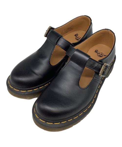 Dr.Martens（ドクターマーチン）Dr.Martens (ドクターマーチン) Tバーシューズ / POLLEY ブラック サイズ:UK 4の古着・服飾アイテム
