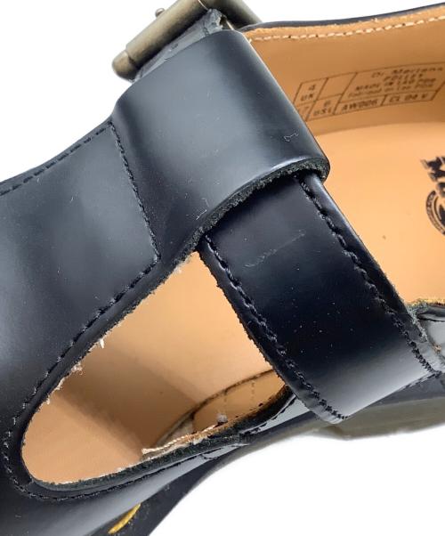 Dr.Martens（ドクターマーチン）Dr.Martens (ドクターマーチン) Tバーシューズ / POLLEY ブラック サイズ:UK 4の古着・服飾アイテム
