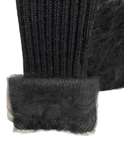 CHANEL（シャネル）CHANEL (シャネル) ココマークウールアンゴラニット ブラック サイズ:42の古着・服飾アイテム