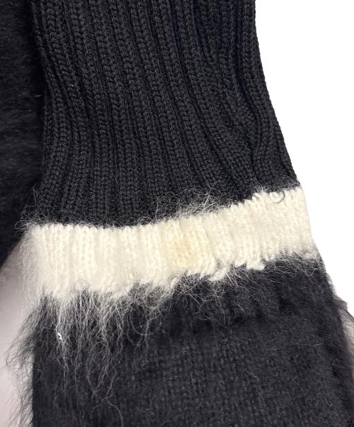 CHANEL（シャネル）CHANEL (シャネル) ココマークウールアンゴラニット ブラック サイズ:42の古着・服飾アイテム