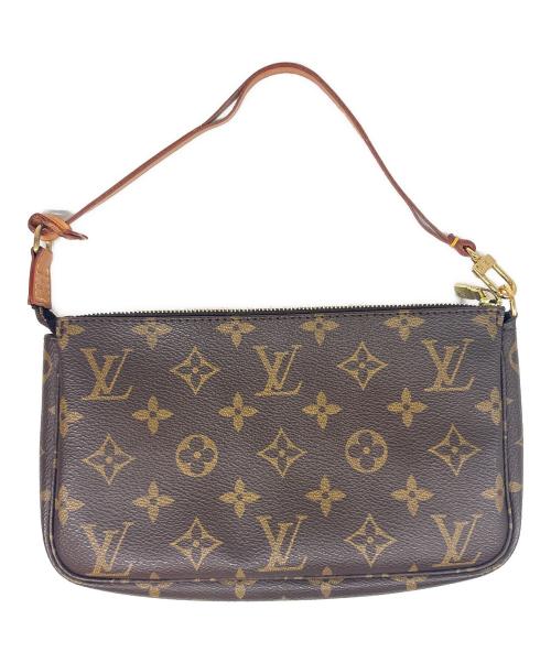 LOUIS VUITTON（ルイ ヴィトン）LOUIS VUITTON (ルイ ヴィトン) ポーチ / モノグラム柄 ブラウンの古着・服飾アイテム