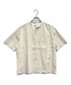 MHLエムエイチエル）の古着「半袖シャツ」｜ホワイト