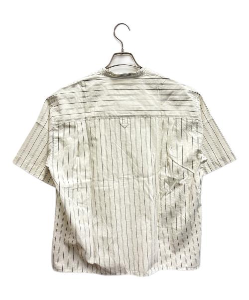 MHL（エムエイチエル）MHL (エムエイチエル) 半袖シャツ ホワイト サイズ:Mの古着・服飾アイテム