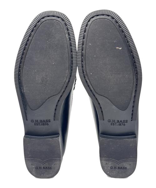 G.H.BASS（ジーエイチバス）G.H.BASS (ジーエイチバス) ビットローファー ブラック サイズ:US 7.5の古着・服飾アイテム