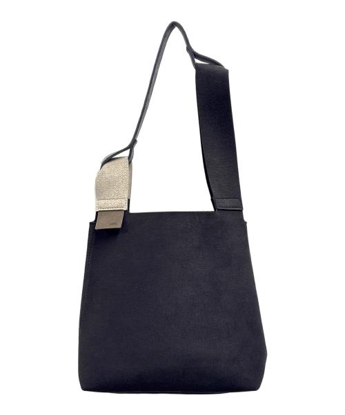 zattu（ザッツ）zattu (ザッツ) ショルダーバッグ / CONCH マイクロファイバースエード ブラックの古着・服飾アイテム