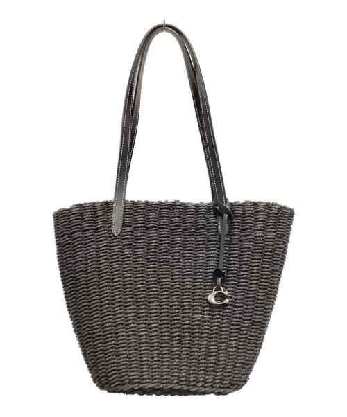 COACH（コーチ）COACH (コーチ) スモールストロートート ブラックの古着・服飾アイテム