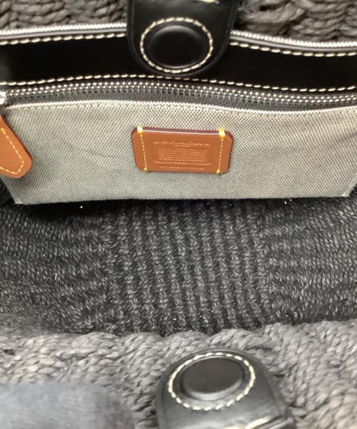 COACH（コーチ）COACH (コーチ) スモールストロートート ブラックの古着・服飾アイテム