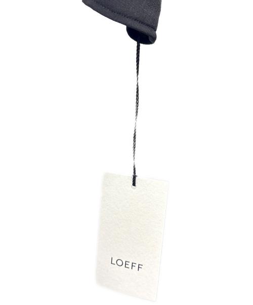 LOEFF（ロエフ）LOEFF (ロエフ) 半袖ワンピース ブラックの古着・服飾アイテム