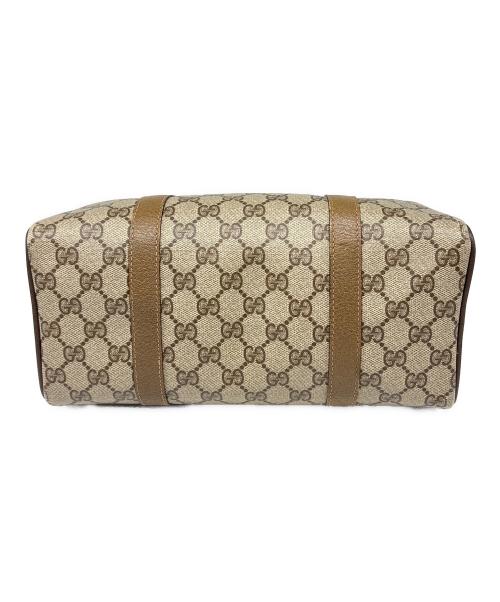 GUCCI（グッチ）GUCCI (グッチ) ミニボストンバッグ / OLD GUCCI GGスプリームキャンバス ブラウン×ベージュの古着・服飾アイテム