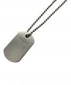 TIFFANY & Co.ティファニー）の古着「ドッグタグネックレス」