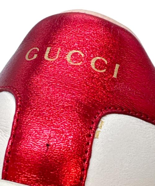 GUCCI（グッチ）GUCCI (グッチ) スニーカー / エースライン アイボリー サイズ:36 1/2の古着・服飾アイテム