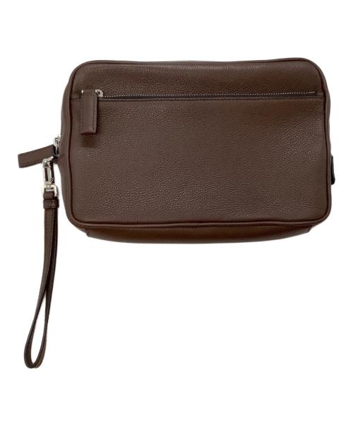 PRADA（プラダ）PRADA (プラダ) セカンドバッグ/PRADA ブラウンの古着・服飾アイテム