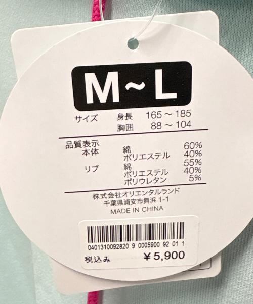 DISNEY（ディズニー）DISNEY (ディズニー) プルオーバーパーカー / ヴァネロペのスウィーツ・ポップ・ワールド ミントグリーン サイズ:MLサイズの古着・服飾アイテム