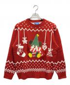 Disney RESORTディズニーリゾート）の古着「セーター / 40周年 クリスマス 2023」｜レッド