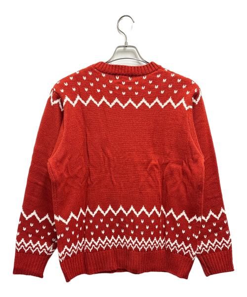 Disney RESORT（ディズニーリゾート）Disney RESORT (ディズニーリゾート) セーター / 40周年 クリスマス 2023 レッド サイズ:M〜Lの古着・服飾アイテム