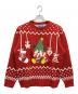 Disney RESORT（ディズニーリゾート）の古着「セーター / 40周年 クリスマス 2023」｜レッド