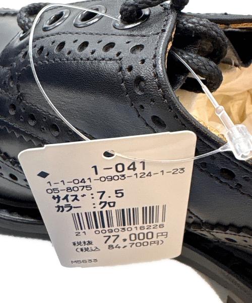 Tricker's（トリッカーズ）Tricker's (トリッカーズ) カントリーシューズ / BOURTON(バートン) ブラック サイズ:7.5の古着・服飾アイテム
