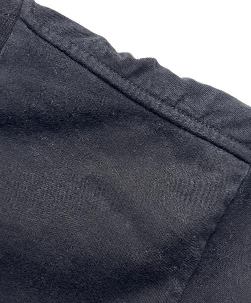 MM6 Maison Margiela（エムエムシックスメゾンマルジェラ）MM6 Maison Margiela (エムエムシックスメゾンマルジェラ) クロップドTシャツ / CHECKERS PRINTED SHORT TEE ブラック サイズ:Sの古着・服飾アイテム