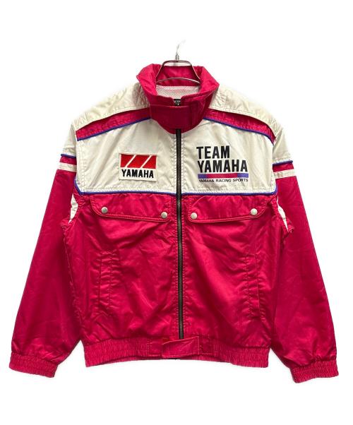 TEAM YAMAHA（チームヤマハ）TEAM YAMAHA (チームヤマハ) レーシングジャケット ピンク サイズ:不明の古着・服飾アイテム