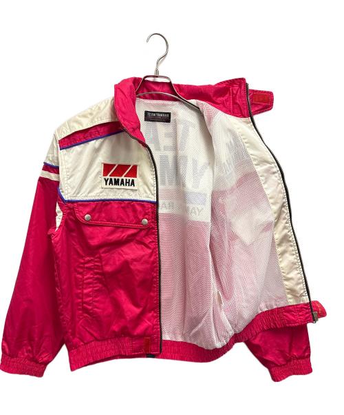TEAM YAMAHA（チームヤマハ）TEAM YAMAHA (チームヤマハ) レーシングジャケット ピンク サイズ:不明の古着・服飾アイテム