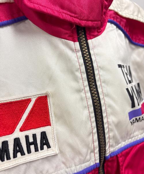 TEAM YAMAHA（チームヤマハ）TEAM YAMAHA (チームヤマハ) レーシングジャケット ピンク サイズ:不明の古着・服飾アイテム