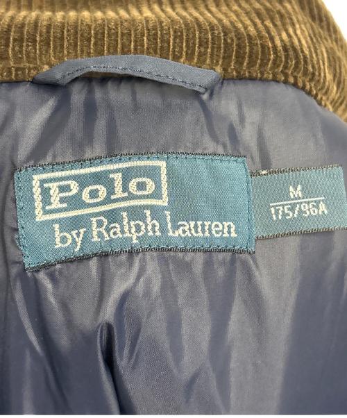 POLO RALPH LAUREN（ポロ・ラルフローレン）POLO RALPH LAUREN (ポロ・ラルフローレン) キルティングダウンベスト ネイビー サイズ:Mの古着・服飾アイテム