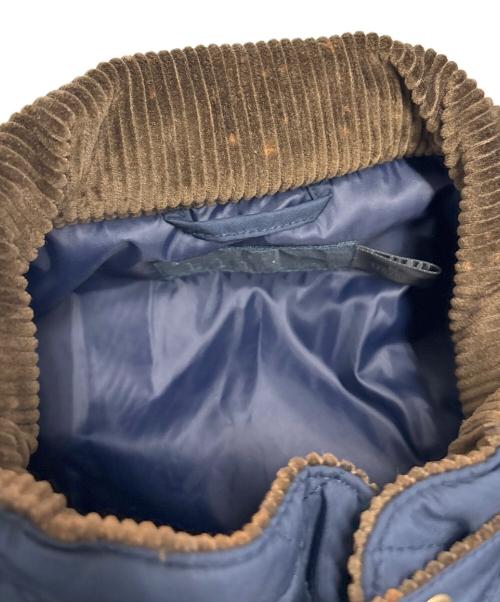 POLO RALPH LAUREN（ポロ・ラルフローレン）POLO RALPH LAUREN (ポロ・ラルフローレン) キルティングダウンベスト ネイビー サイズ:Mの古着・服飾アイテム