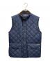 POLO RALPH LAUREN（ポロ・ラルフローレン）の古着「キルティングダウンベスト」｜ネイビー