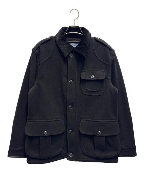 POLO RALPH LAUREN（ポロ・ラルフローレン）POLO RALPH LAUREN (ポロ・ラルフローレン) ウールハンティングジャケット ブラック サイズ:Lの古着・服飾アイテム